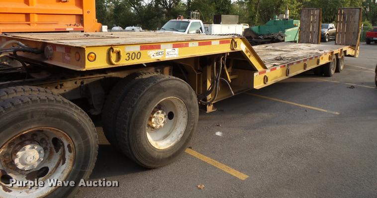 image for item L3532 1996 Trail Boss lowboy equipment trailer