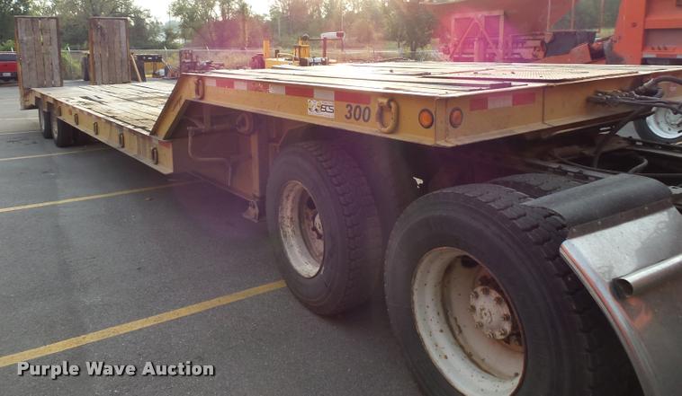 image for item L3532 1996 Trail Boss lowboy equipment trailer