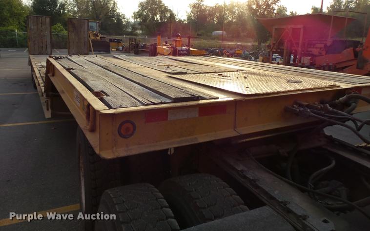 image for item L3532 1996 Trail Boss lowboy equipment trailer