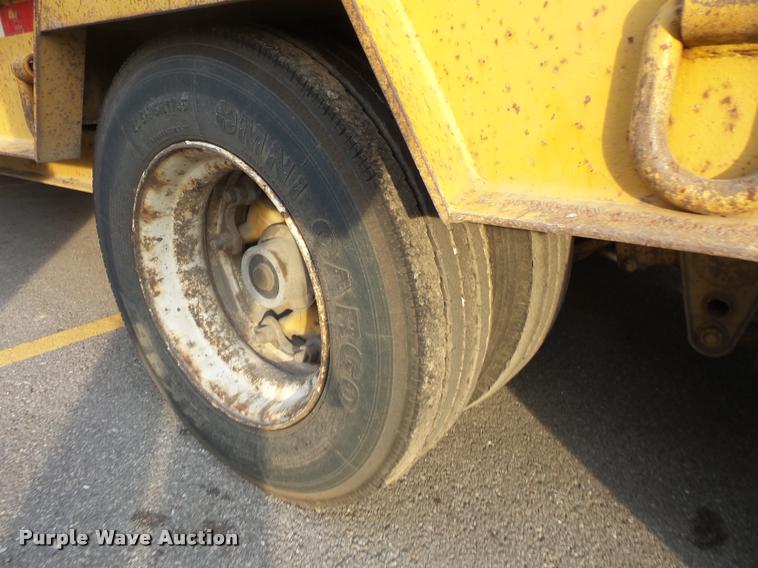 image for item L3532 1996 Trail Boss lowboy equipment trailer