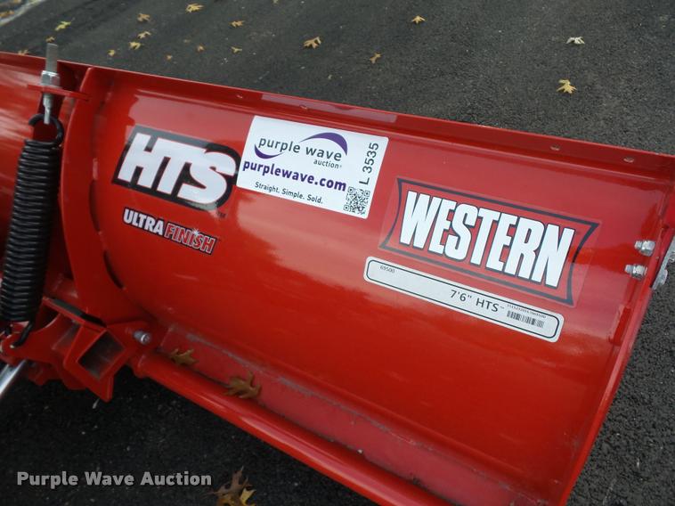 image for item L3535 Western HTS snow plow