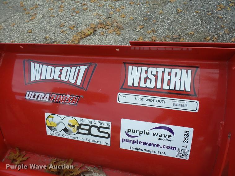 image for item L3538 Western Wide-Out snow plow
