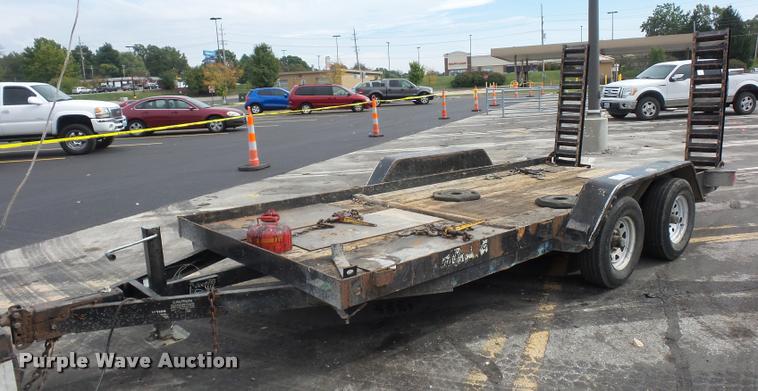 image for item L3548 2002 Felling equipment trailer