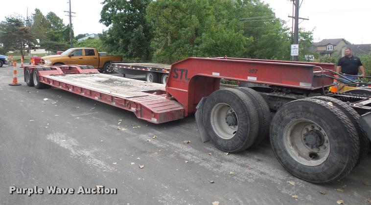 image for item L3549 1994 Etnyre lowboy equipment trailer