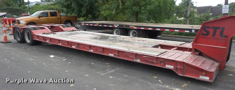 image for item L3549 1994 Etnyre lowboy equipment trailer