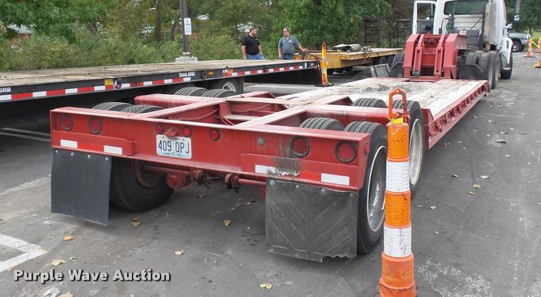 image for item L3549 1994 Etnyre lowboy equipment trailer