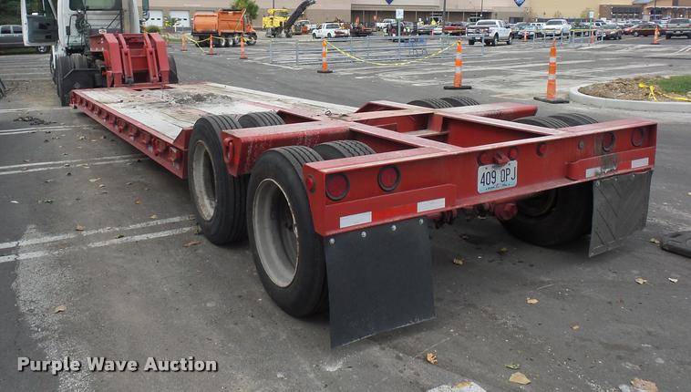image for item L3549 1994 Etnyre lowboy equipment trailer