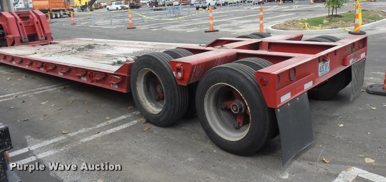 image for item L3549 1994 Etnyre lowboy equipment trailer
