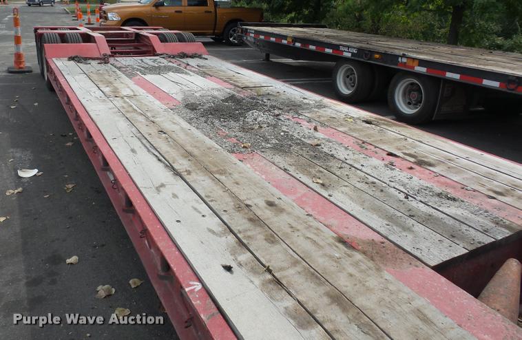 image for item L3549 1994 Etnyre lowboy equipment trailer