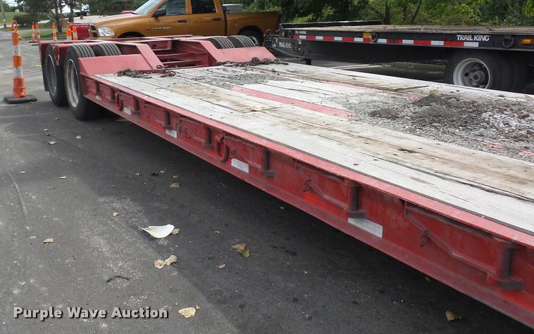 image for item L3549 1994 Etnyre lowboy equipment trailer