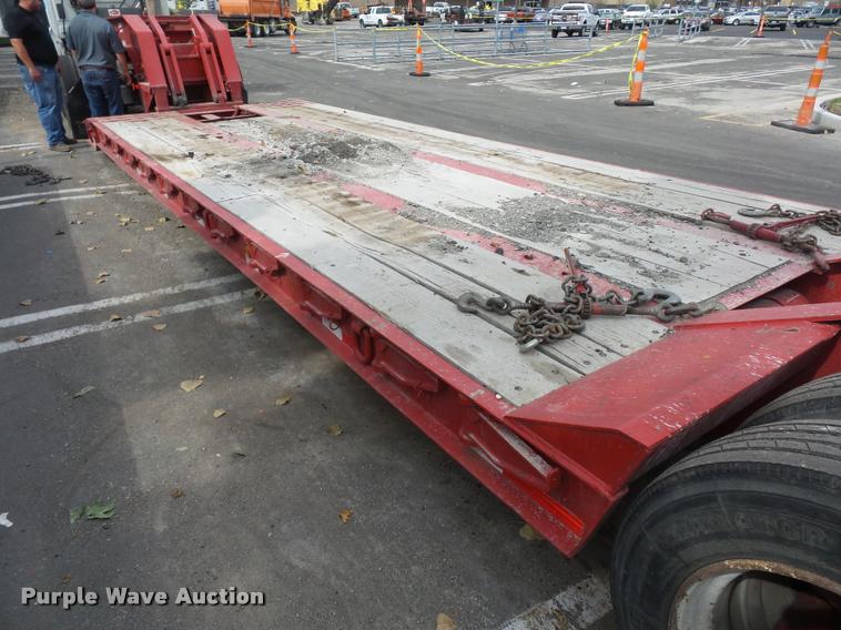 image for item L3549 1994 Etnyre lowboy equipment trailer