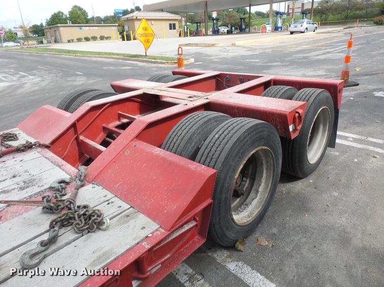image for item L3549 1994 Etnyre lowboy equipment trailer