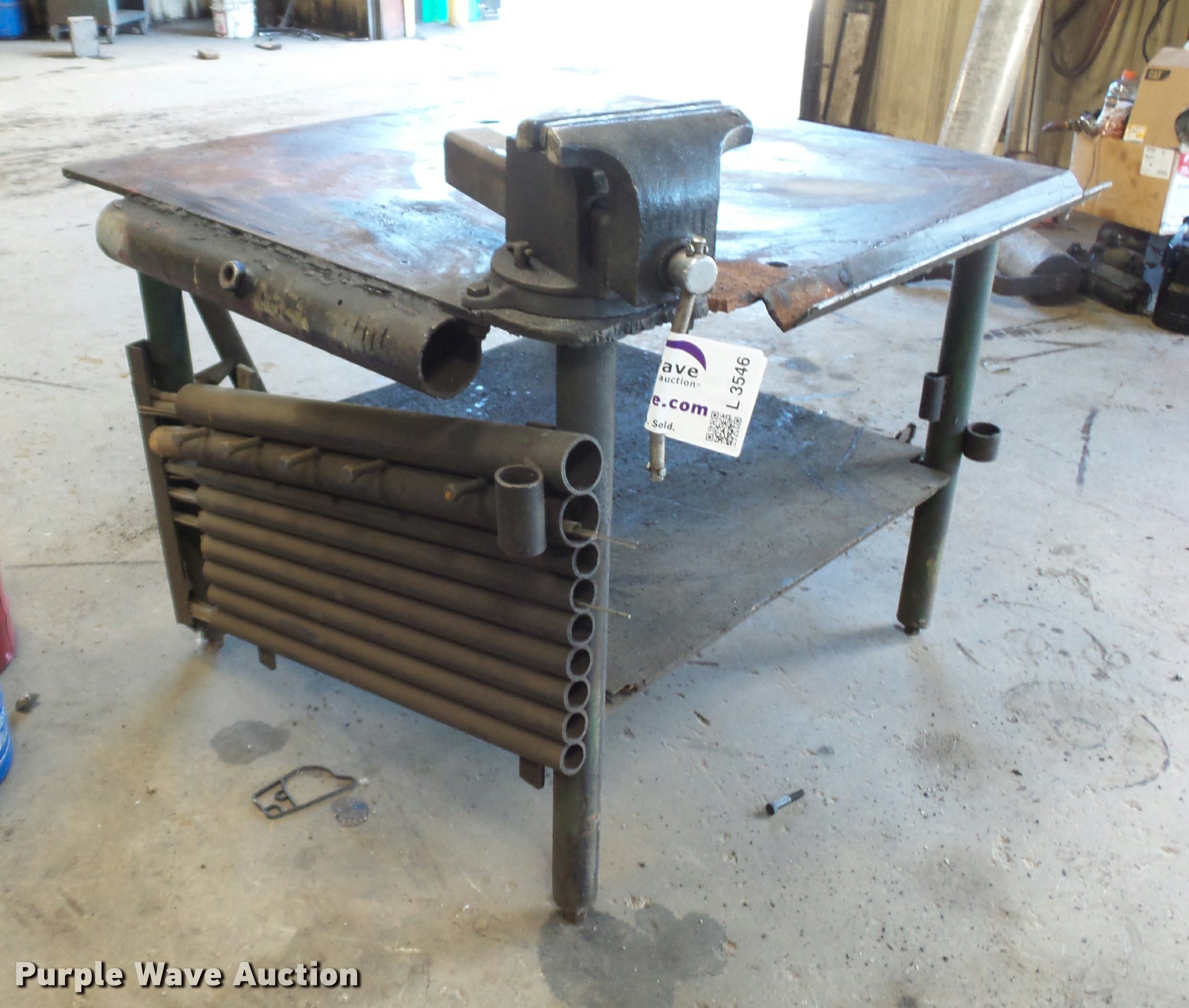 Welding Table For Sale >> Steel Welding Table Item L3546 Sold November 10 Special Welding Table For Sale >> Steel Welding Table Item L3546 Sold November 10 Special