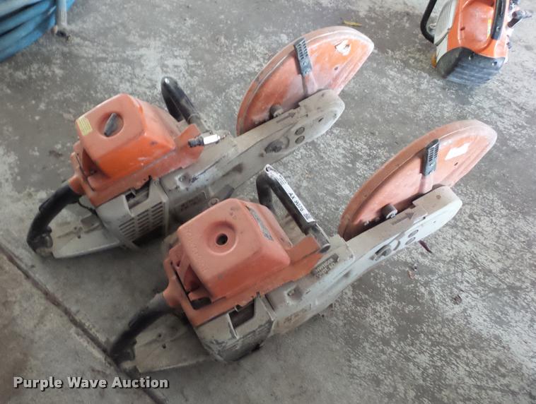image for item AX9076 (2) Stihl TS760 concrete saws