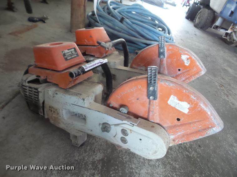 image for item AX9076 (2) Stihl TS760 concrete saws