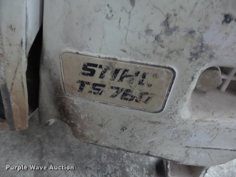 image for item AX9076 (2) Stihl TS760 concrete saws