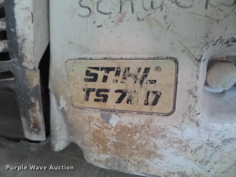 image for item AX9076 (2) Stihl TS760 concrete saws