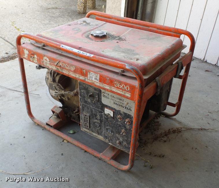 image for item AX9079 Multi Quip GA-3.6HZ generator