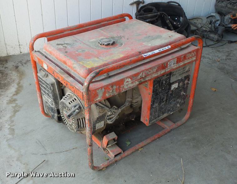 image for item AX9079 Multi Quip GA-3.6HZ generator