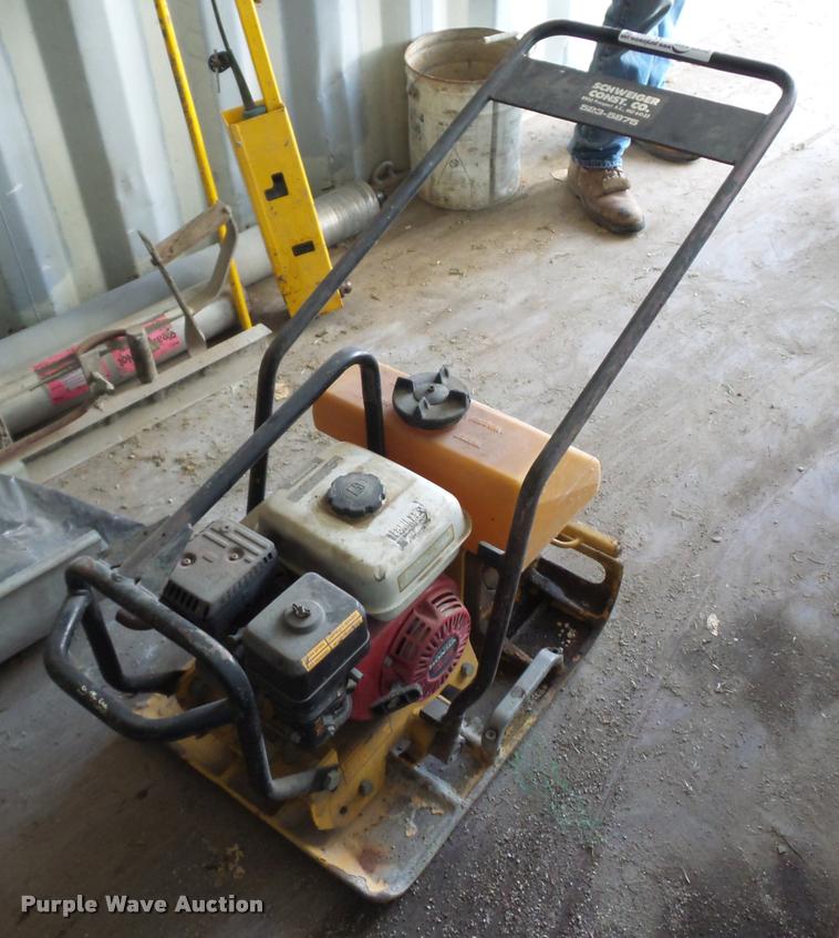 Wacker compactor in Liberty, MO Item AX9092 sold Purple Wave