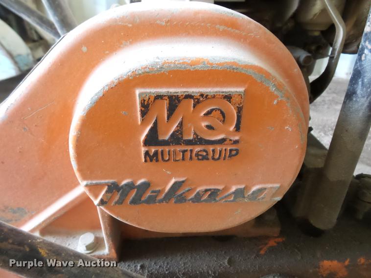 image for item AX9093 Multi Quip compactor