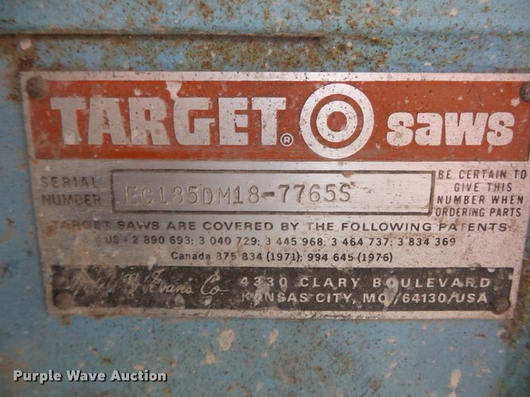 image for item BG9666 Target concrete saw