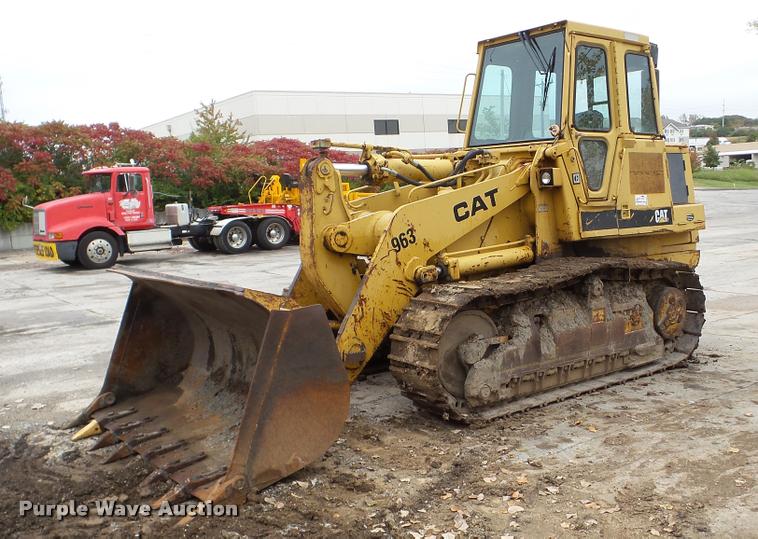 image for item DA2920 1989 Caterpillar 963 track loader