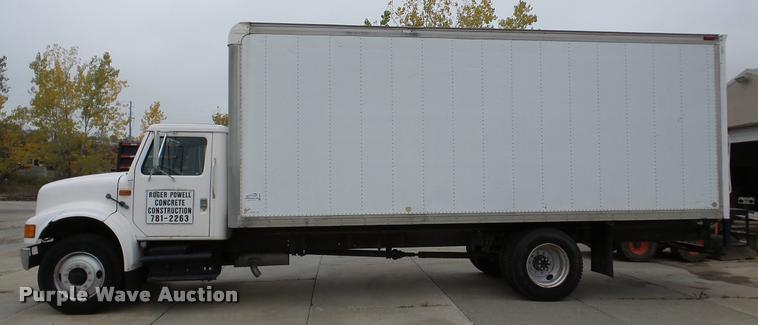 image for item DA2929 1992 International 4700 box truck