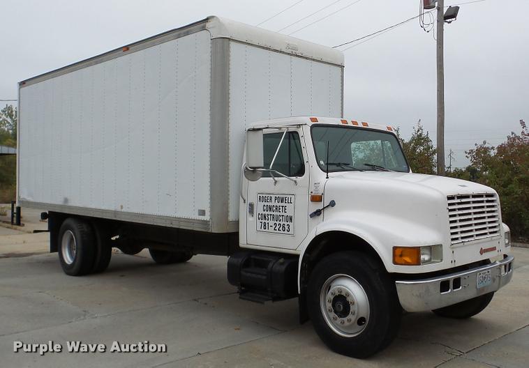 image for item DA2929 1992 International 4700 box truck