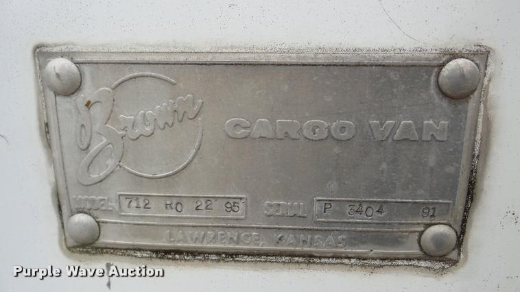 image for item DA2929 1992 International 4700 box truck