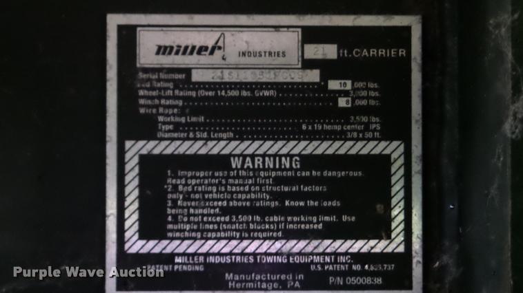 image for item DA8911 2009 GMC C5500 rollback truck