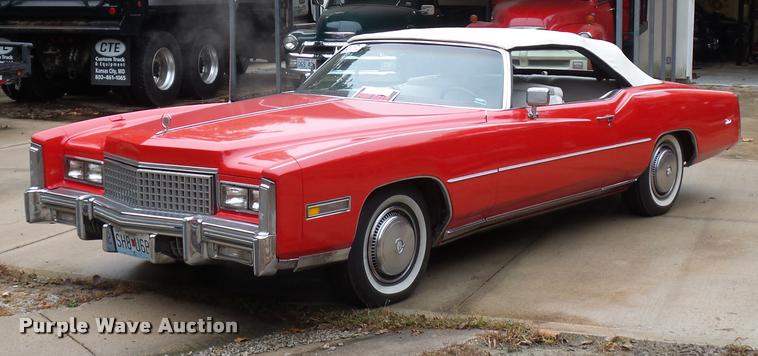 image for item L4382 1975 Cadillac Eldorado convertible