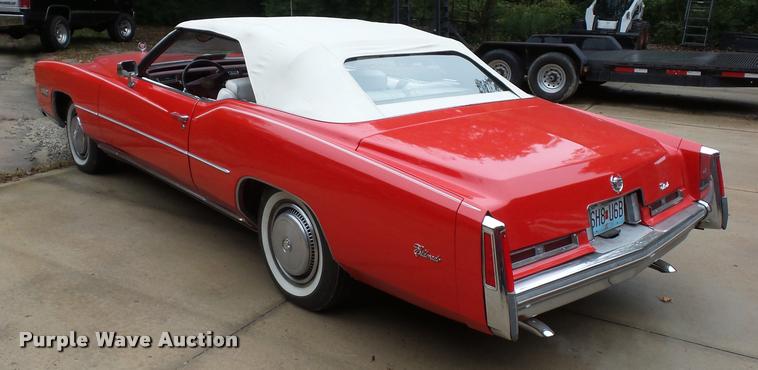 image for item L4382 1975 Cadillac Eldorado convertible