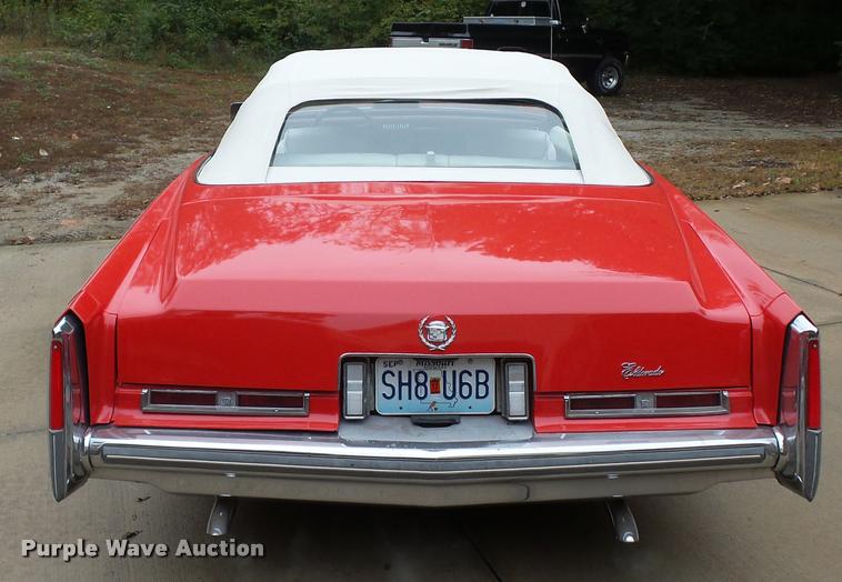 image for item L4382 1975 Cadillac Eldorado convertible