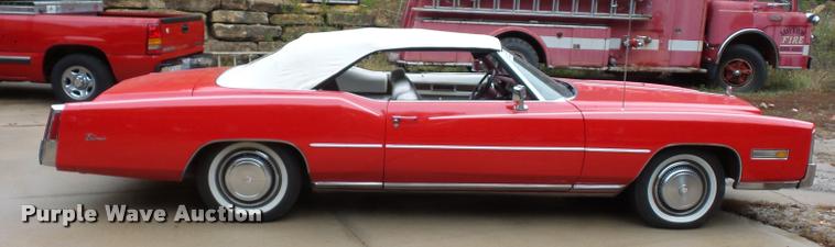 image for item L4382 1975 Cadillac Eldorado convertible