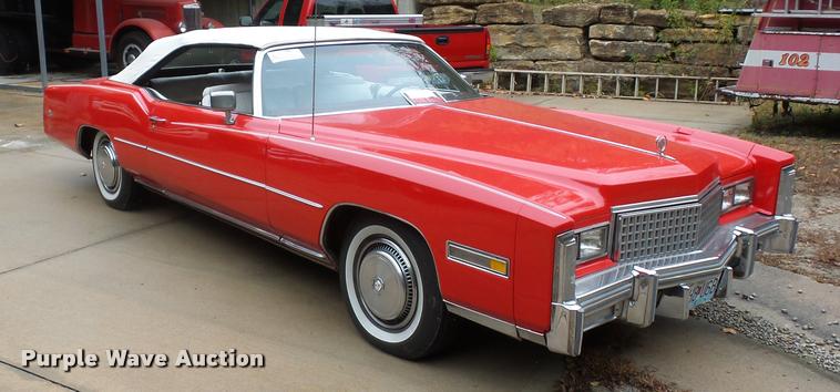 image for item L4382 1975 Cadillac Eldorado convertible