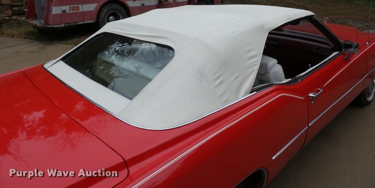 image for item L4382 1975 Cadillac Eldorado convertible