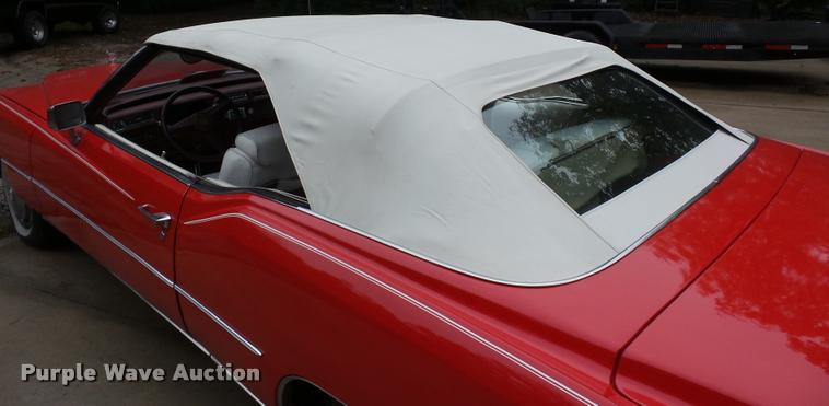 image for item L4382 1975 Cadillac Eldorado convertible