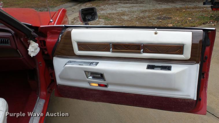 image for item L4382 1975 Cadillac Eldorado convertible