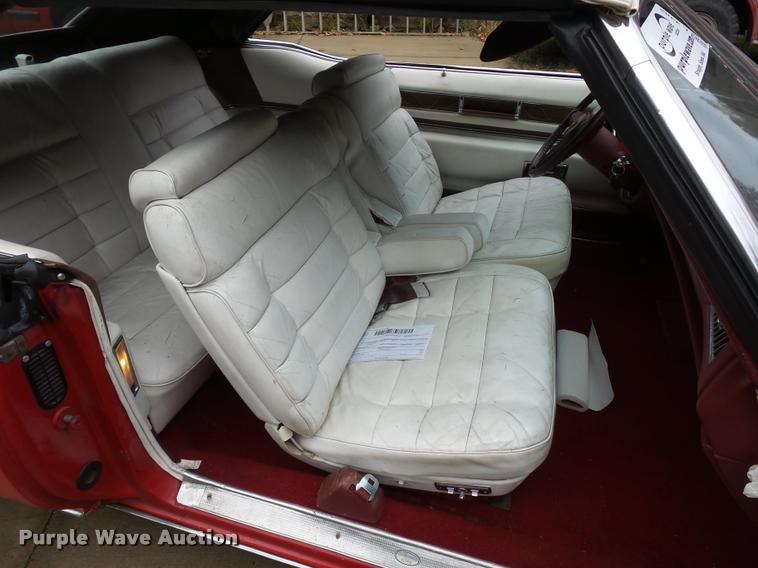 image for item L4382 1975 Cadillac Eldorado convertible