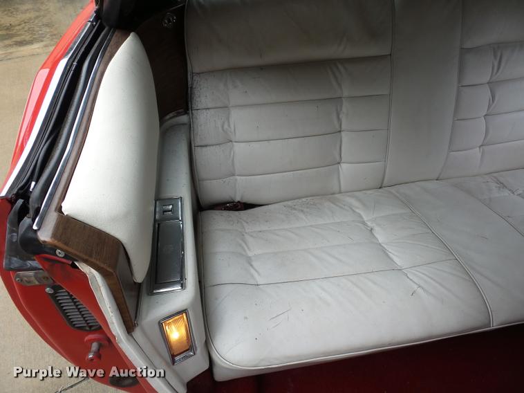 image for item L4382 1975 Cadillac Eldorado convertible