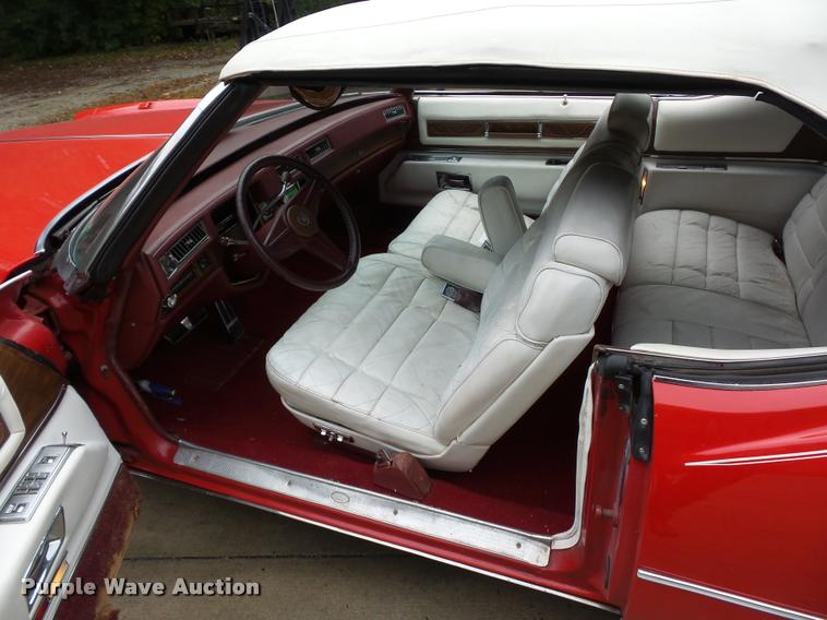 image for item L4382 1975 Cadillac Eldorado convertible