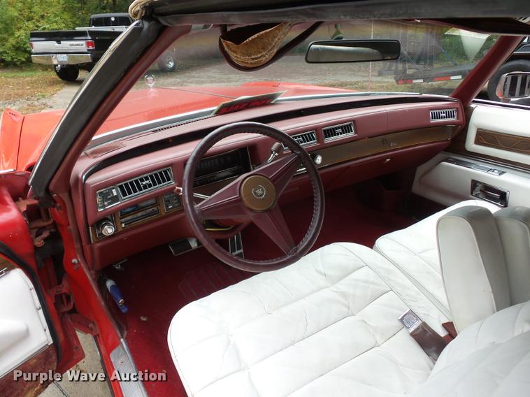 image for item L4382 1975 Cadillac Eldorado convertible