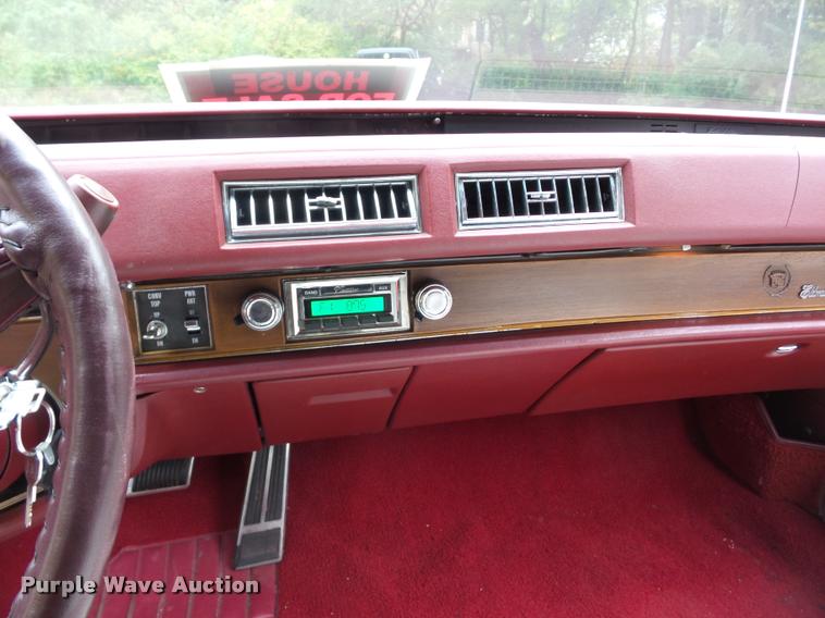 image for item L4382 1975 Cadillac Eldorado convertible