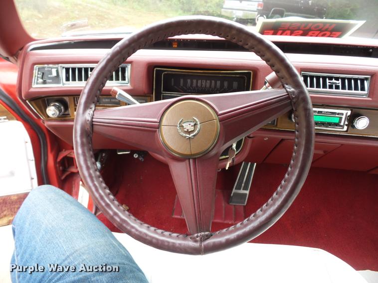 image for item L4382 1975 Cadillac Eldorado convertible