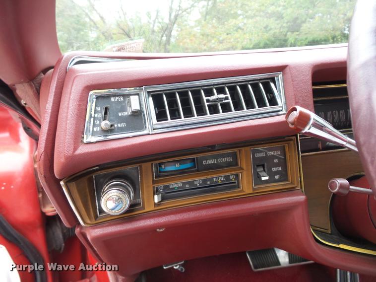 image for item L4382 1975 Cadillac Eldorado convertible