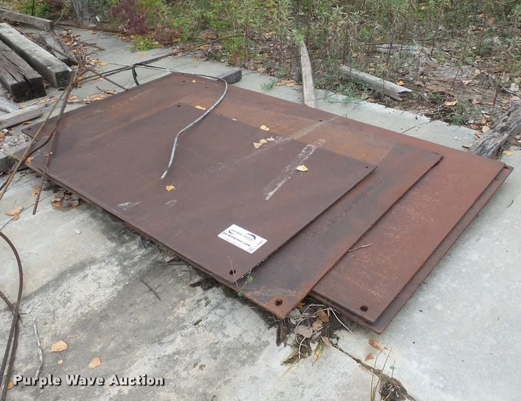 image for item L4387 (4) steel plates