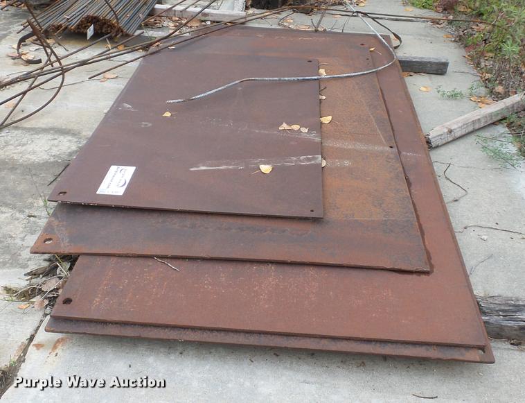 image for item L4387 (4) steel plates