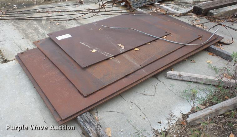 image for item L4387 (4) steel plates