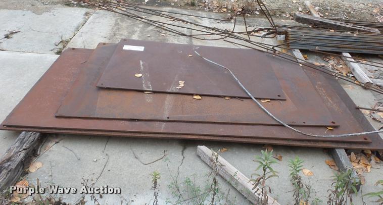 image for item L4387 (4) steel plates